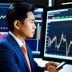 A professional Malaysian investor, male or female, in a modest business suit, thoughtfully analyzing a long-term stock chart on a digital tablet. Beside them, a juxtaposed image of a fast-paced, high-frequency trader quickly executing trades on multiple monitors. The investor's side shows a calm, strategic atmosphere, while the trader's side conveys rapid decision-making, both in a modern, well-lit office setting.
    *   `fully clothed, appropriate attire, professional dress, safe for work, perfect anatomy, correct proportions, well-formed hands, proper finger count, natural body proportions, professional, family-friendly, high quality, studio lighting`